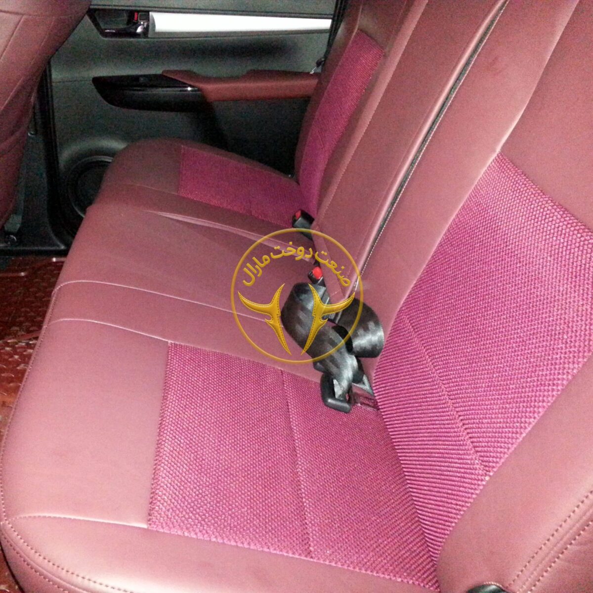 روکش هایلوکس 2018 - 2016 چرم و پارچه مارال مدل پرایم کد 3031 - تصویر 5